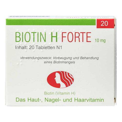 Biotin H forte 10 mg Tabletten - 1