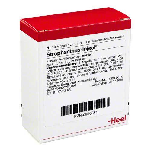 STROPHANTHUS INJEEL Ampullen - 1