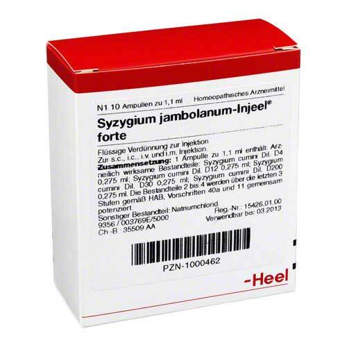 SYZYGIUM JAMBOLANUM INJEEL forte Ampullen - 1