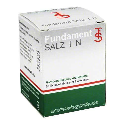 FUNDAMENT-Salz I N Tabletten - 1