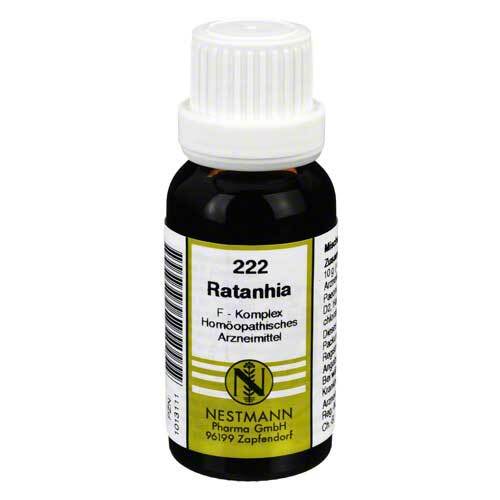 RATANHIA F Komplex Nr.222 Dilution - 1
