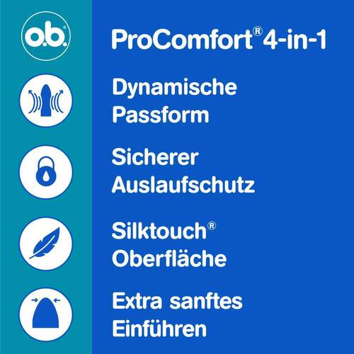 O.B. Tampons Procomfort normal - 2