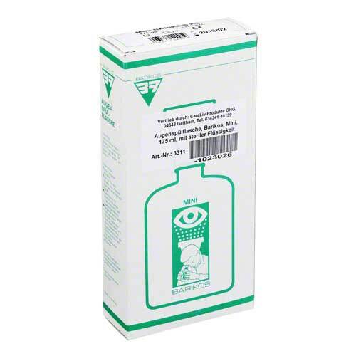 Augensp&uuml;lflasche Barikos mini mit ste.Fl&uuml;ssigkeit 175ml - 1