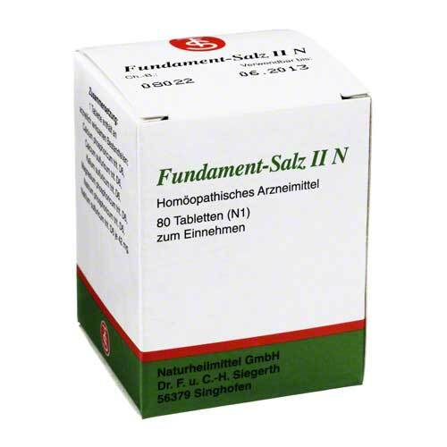 FUNDAMENT-Salz II N Tabletten - 1