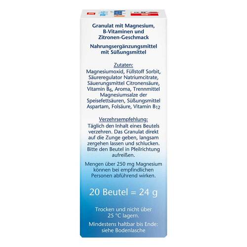 Doppelherz Magnesium + B Vitamine Direct Pellets - 2