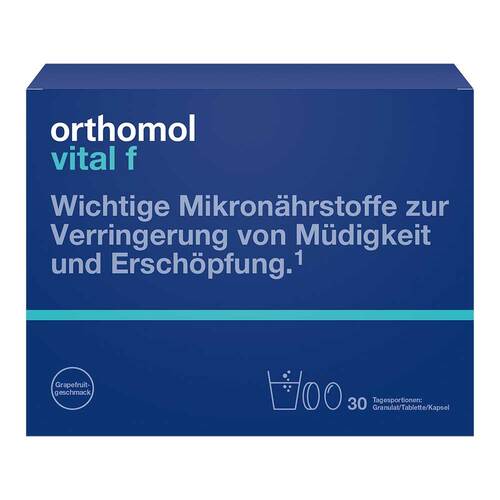 Orthomol Vital F Grapefruit Granulat / Kap./Tab.Kombipackung  - 1