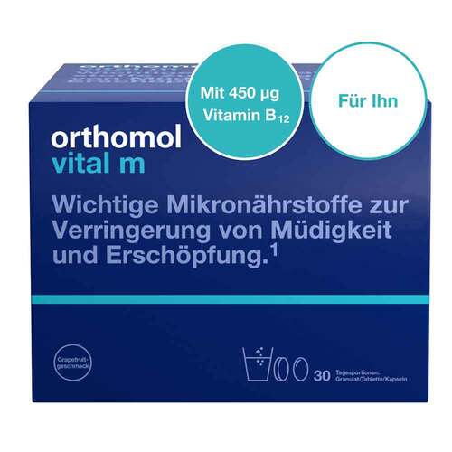Orthomol Vital M Grapefruit Granulat / Kap./Tab.Kombipackung  - 2