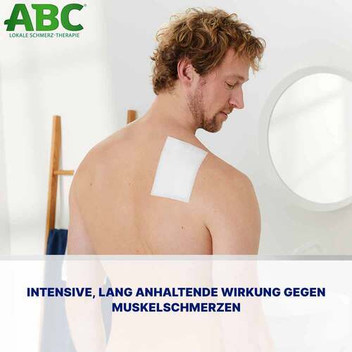Abc W&auml;rme-Pflaster sensitive-Vlies Hansaplast med - 4