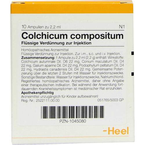 COLCHICUM COMPOSITUM Ampullen - 1