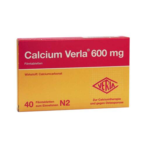 Calcium Verla 600 mg Filmtabletten - 1