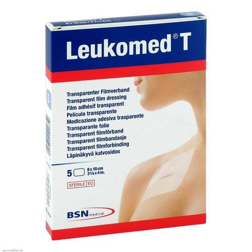 Leukomed transparent sterile Pflaster 8x10 cm - 1