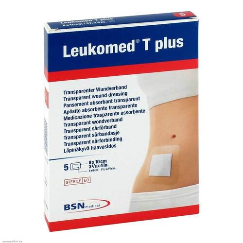 Leukomed transparent plus sterile Pflaster 8x10 cm - 1