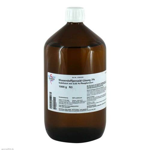 Wasserstoffperoxid L&ouml;sung 3% - 1
