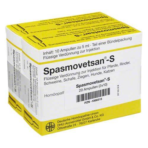 Spasmovetsan S Injektionsl&ouml;sung vet. (f&uuml;r Tiere) - 1