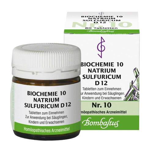 BIOCHEMIE 10 Natrium sulfuricum D 12 Tabletten - 1