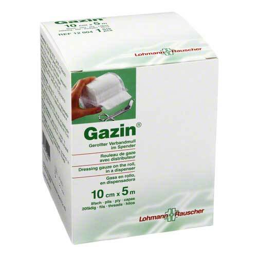 GAZIN Verbandmull 10 cmx5 m 8fach - 1
