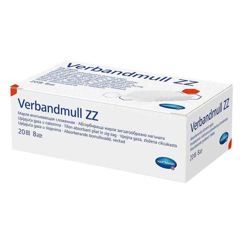Verbandmull Hartmann 10 cmx2 m zickzack - 1