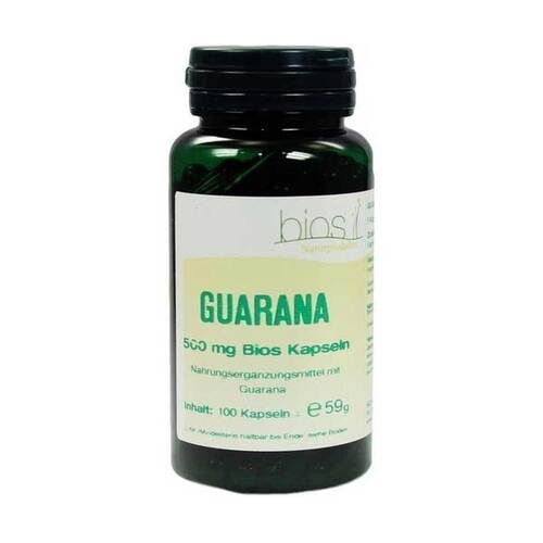 Guarana 500 mg Bios Kapseln - 1