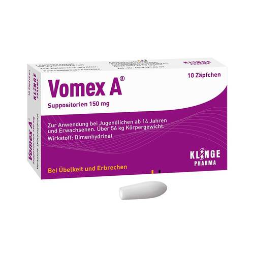 Vomex A 150 mg Suppositorien - 1