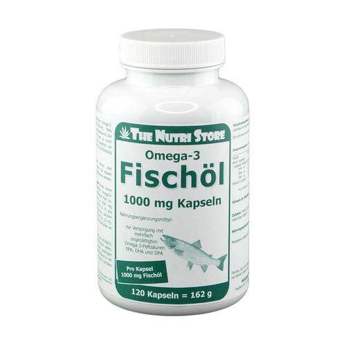 Omega-3 Fisch&ouml;l 1000 mg Kapseln - 1
