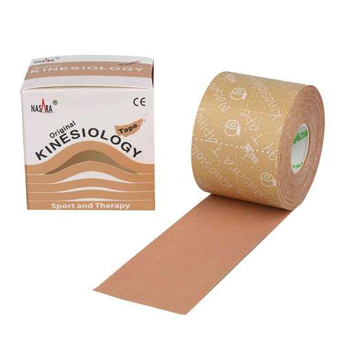 Nasara Kinesiotape 5 cmx5 m beige - 2