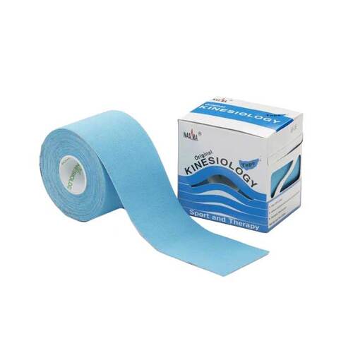 NASARA Kinesiotape 5 cmx5 m blau - 1