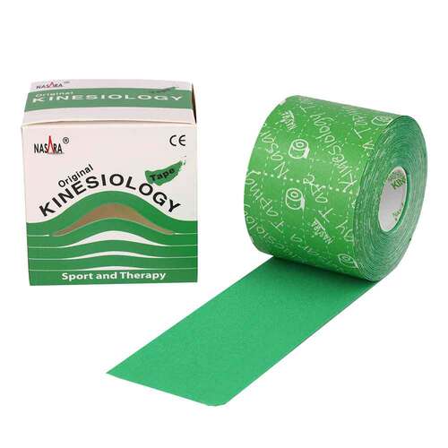 Nasara Kinesiotape 5 cmx5 m gr&uuml;n - 2