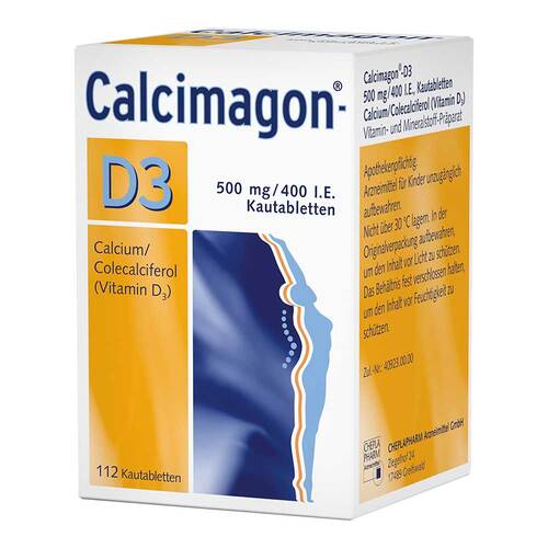 Calcimagon D3 Kautabletten - 1