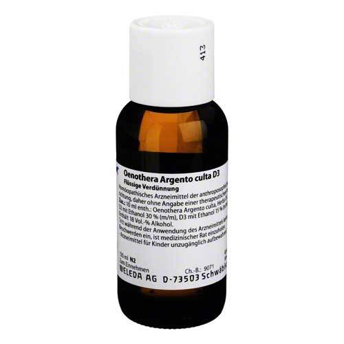 OENOTHERA ARGENTO culta D 3 Dilution - 1