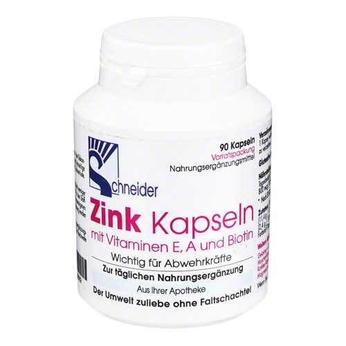 Zink Kapseln mit Vitamin E.A.Biotin - 1
