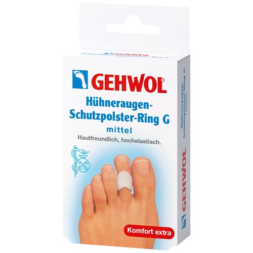 GEHWOL H&uuml;hneraugen-Schutzpolster-Ring G mittel - 1