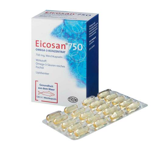 Eicosan 750 Omega-3 Konzentrat Weichkapseln - 1