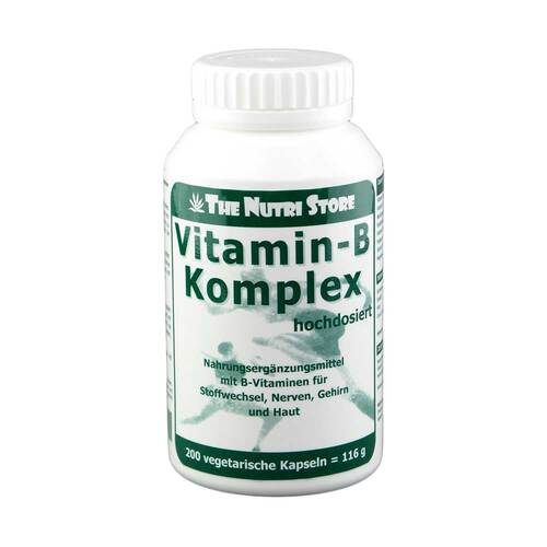 Vitamin B Komplex hochdosiert Kapseln - 1