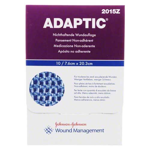 Adaptic 7,6x20,3 cm feuchte Wundauflage 2015Z - 1