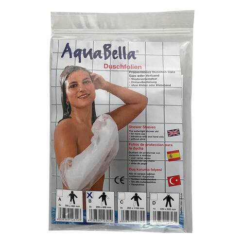 Aquabella Duschfolie B Bein kurz / Arm lang - 1