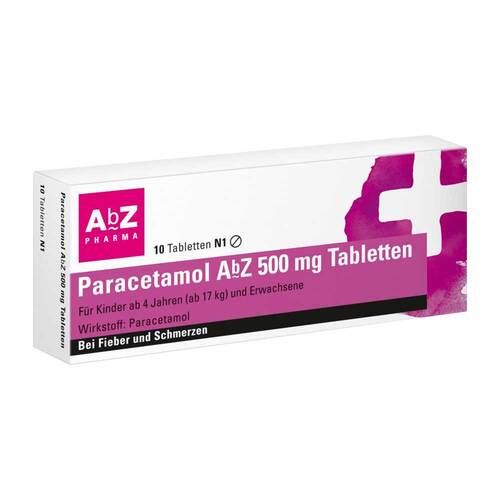 Paracetamol Abz 500 mg Tabletten - 1