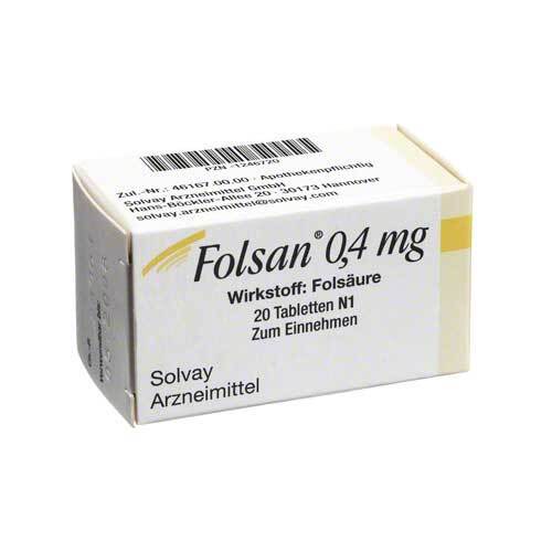 Folsan 0,4 mg Tabletten - 1