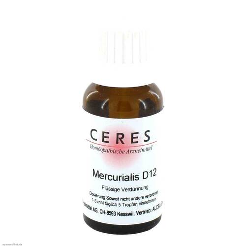CERES Mercurialis D 12 Dilution - 1