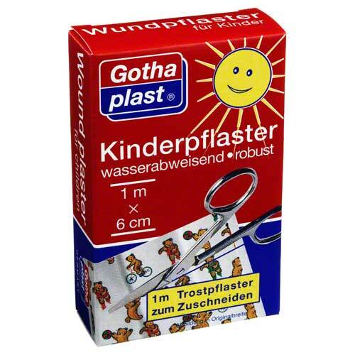 Gothaplast Kinderpflaster 6 cmx1 m - 1