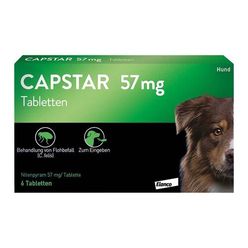 Capstar 57 mg Tabletten f&uuml;r gro&szlig;e Hunde - 1
