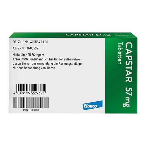 Capstar 57 mg Tabletten f&uuml;r gro&szlig;e Hunde - 2