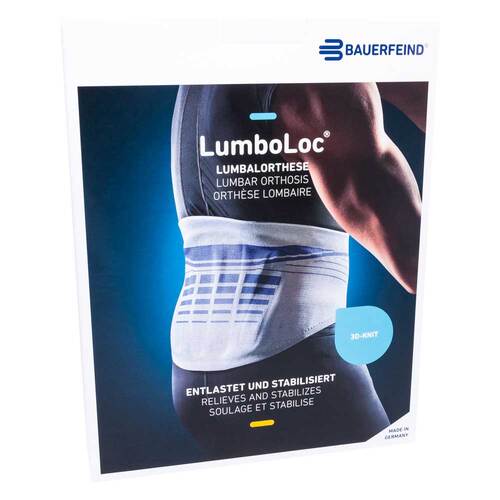 Lumboloc R&uuml;ckenst&uuml;tzbandage Gr&ouml;&szlig;e 1 titan - 1