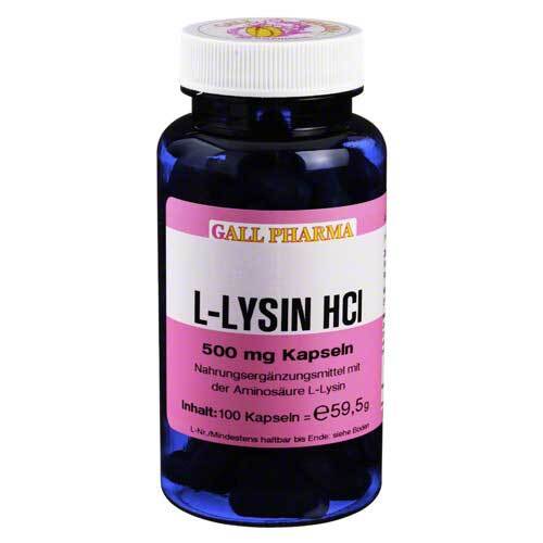 L-Lysin 500 mg Kapseln - 1