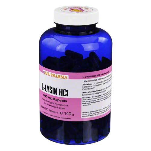 L-Lysin 500 mg Kapseln - 1