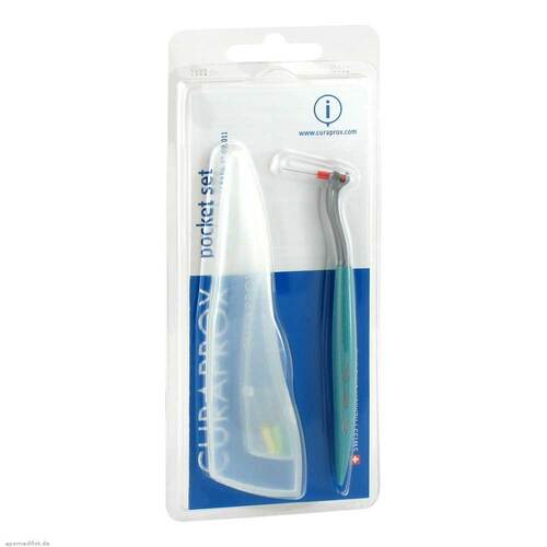 Curaprox Cps 457 Pocket Set 1 Halter + 4 B&uuml;rsten - 1