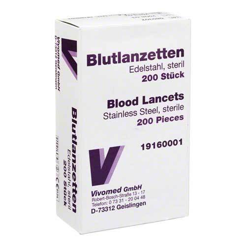 BLUTLANZETTEN Metall einfach - 1