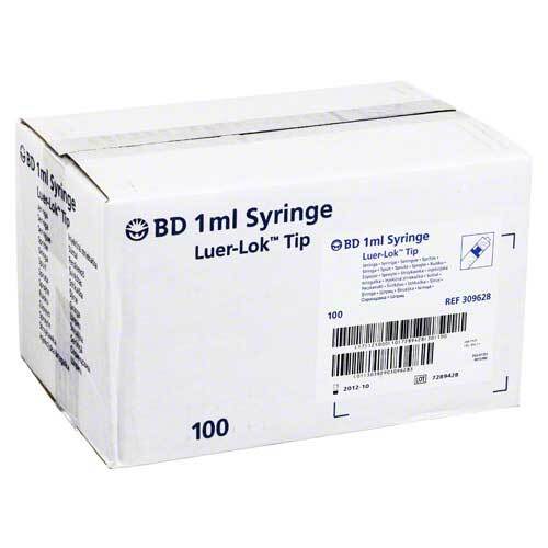 BD Plastipak Spr.1 ml Luer Lok 3teilig - 1