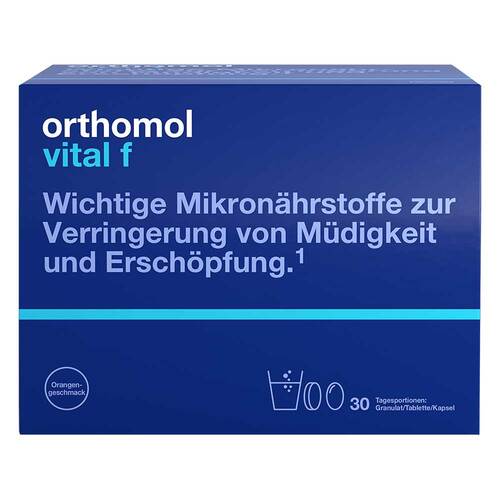 Orthomol Vital F Granulat / Kap./Tabletten Kombipackung 30 Tage - 1