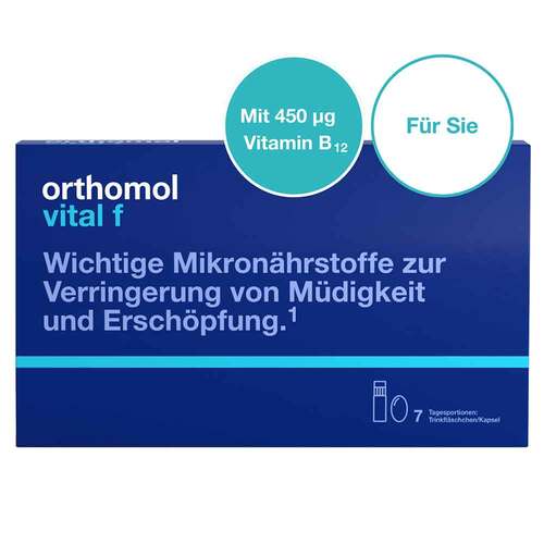 Orthomol Vital F Trinkfl&auml;schchen / Kapseln Kombipack. - 2
