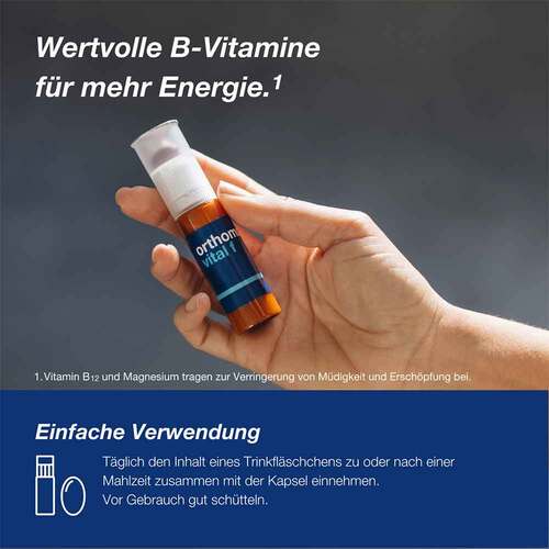 Orthomol Vital F Trinkfl&auml;schchen / Kapseln Kombipack. - 6
